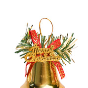Christmas Jingle Bells (Golden, Set Of 4)