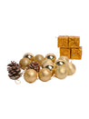 Christmas Tree Hanging Ball (Gold, Set Of 20 Pcs) - MARKET99