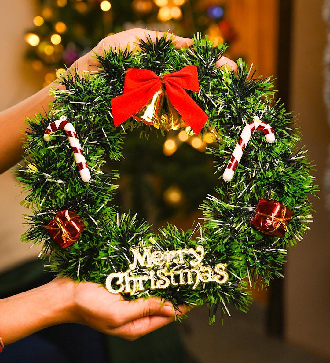 Christmas Floral Wreath - MARKET99