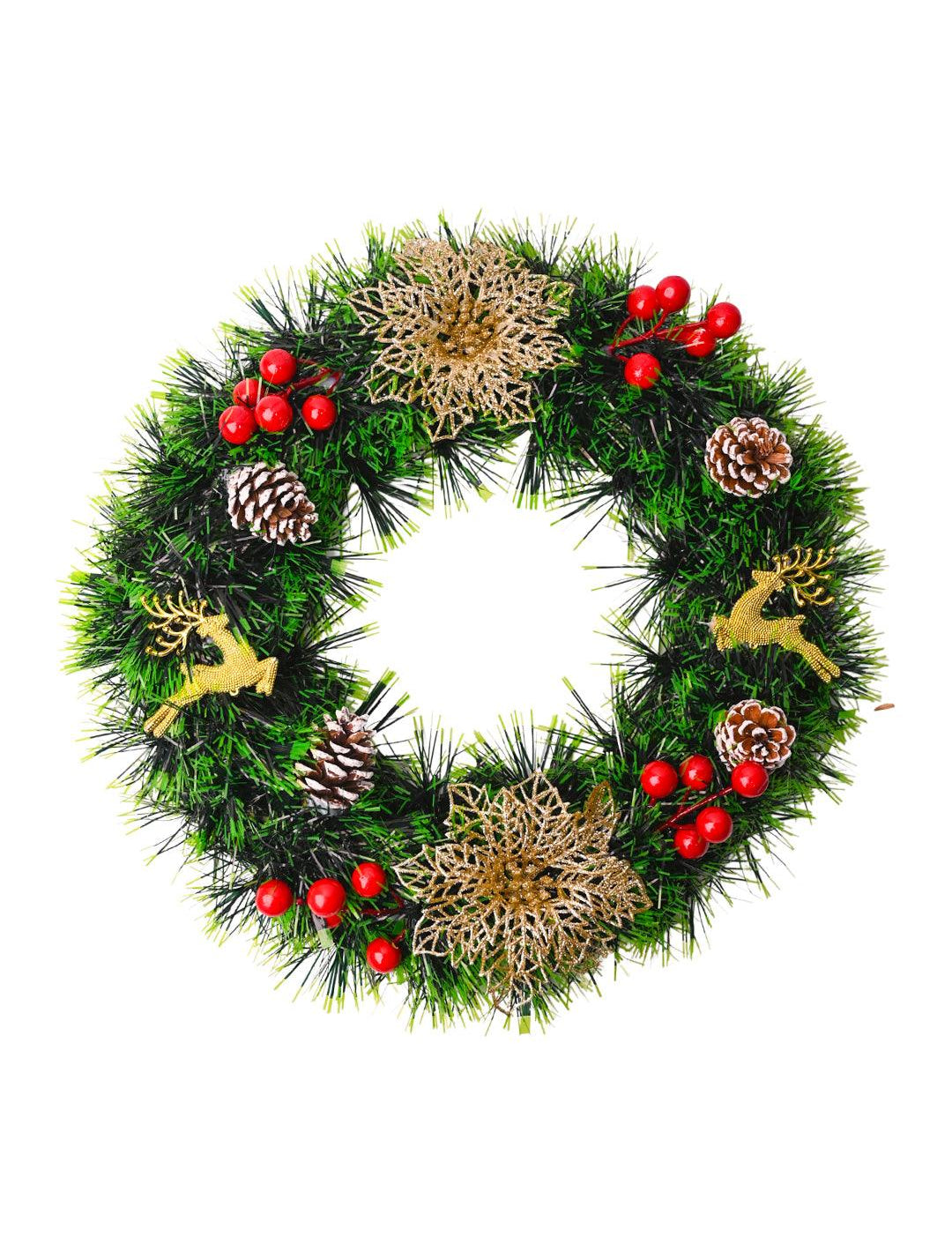 Christmas Floral Wreath - MARKET99