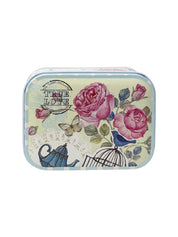 Mini Tin Storage Box Container - Set Of 6, Green - MARKET99