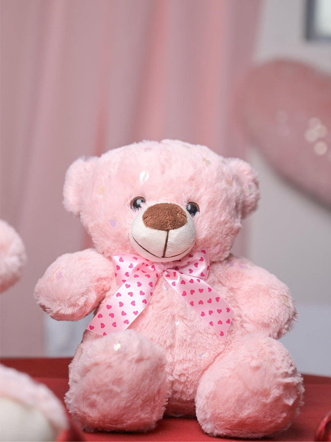 Valentine Pink Color Soft Teddy Bear - 23CM