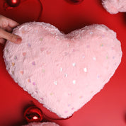 Valentine Pink Heart Soft Toy - 28CM