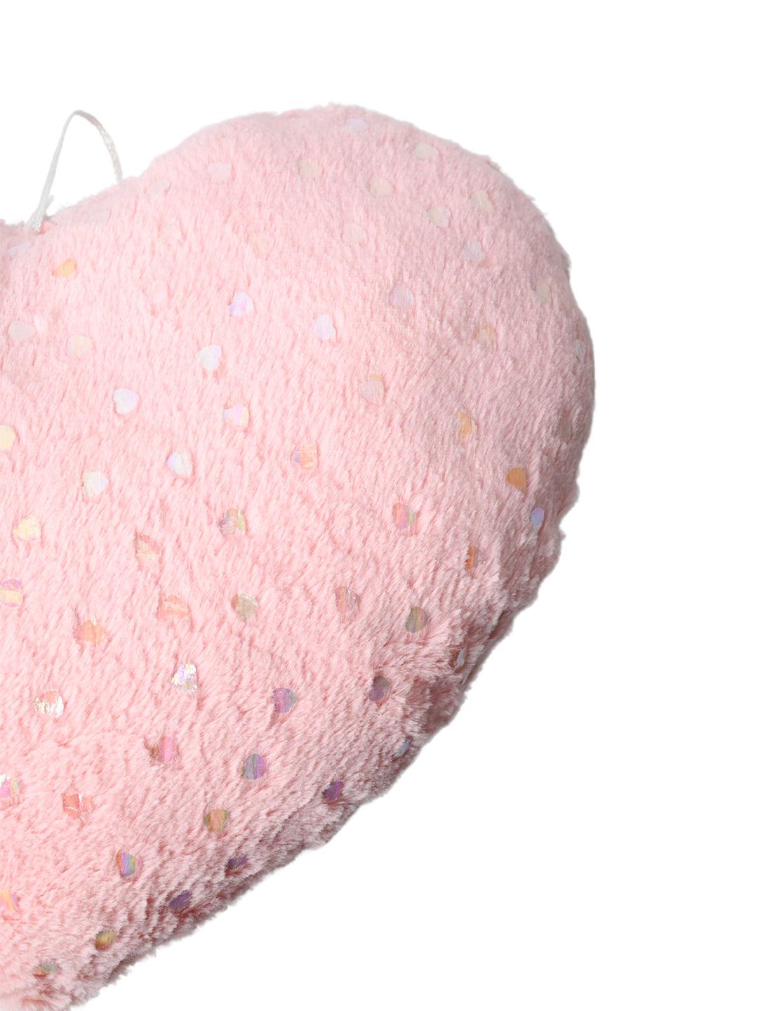 Valentine Pink Heart Soft Toy - 28CM - MARKET99