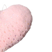 Valentine Pink Heart Soft Toy - 28CM