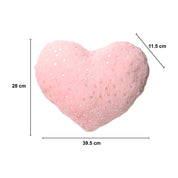 Valentine Pink Heart Soft Toy - 28CM