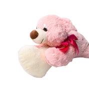 Valentine Pink Teddy Bear With Heart - 21.5CM