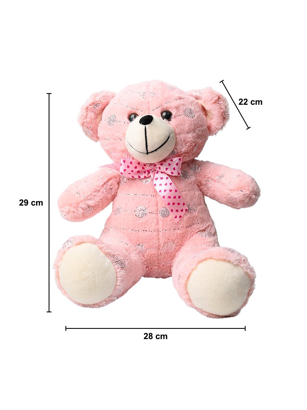 Valentine Teddy Bear Pink Color - 29CM - MARKET99