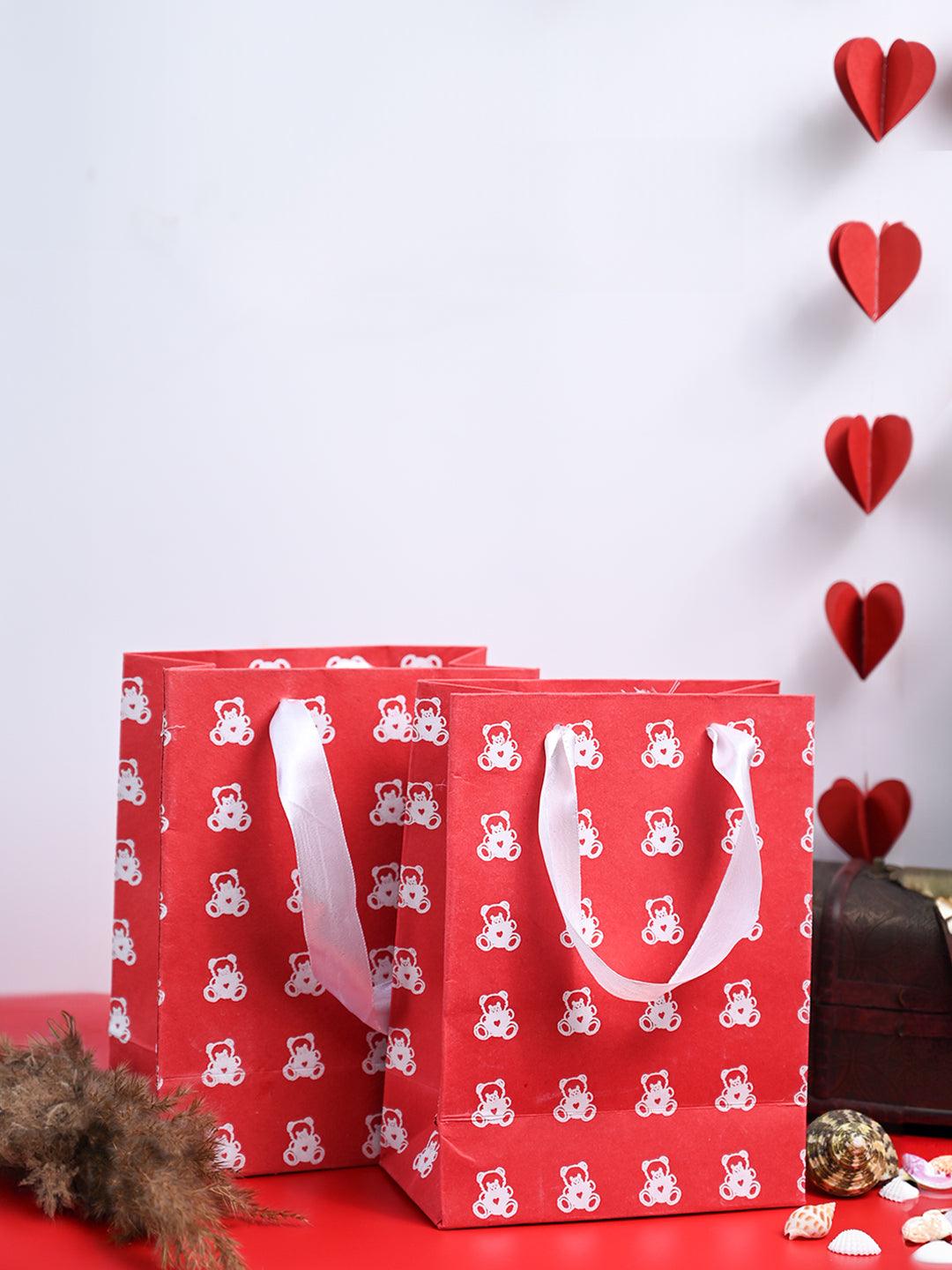 Valentine Gift Bag - Medium Set Of 2 Pcs - MARKET99