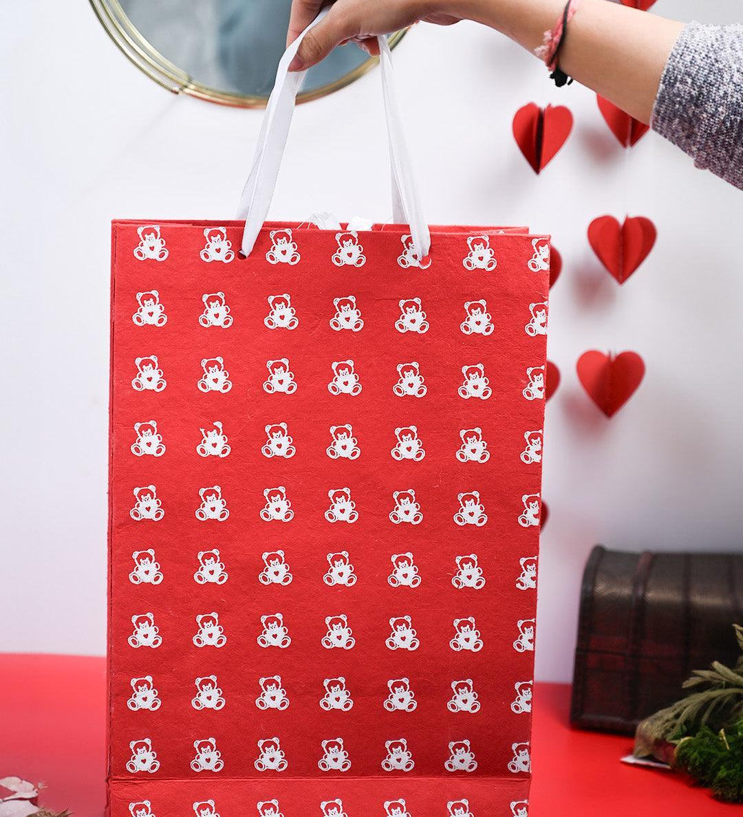 Valentine Gift Bag - Large Set Of 2 Pcs - MARKET99