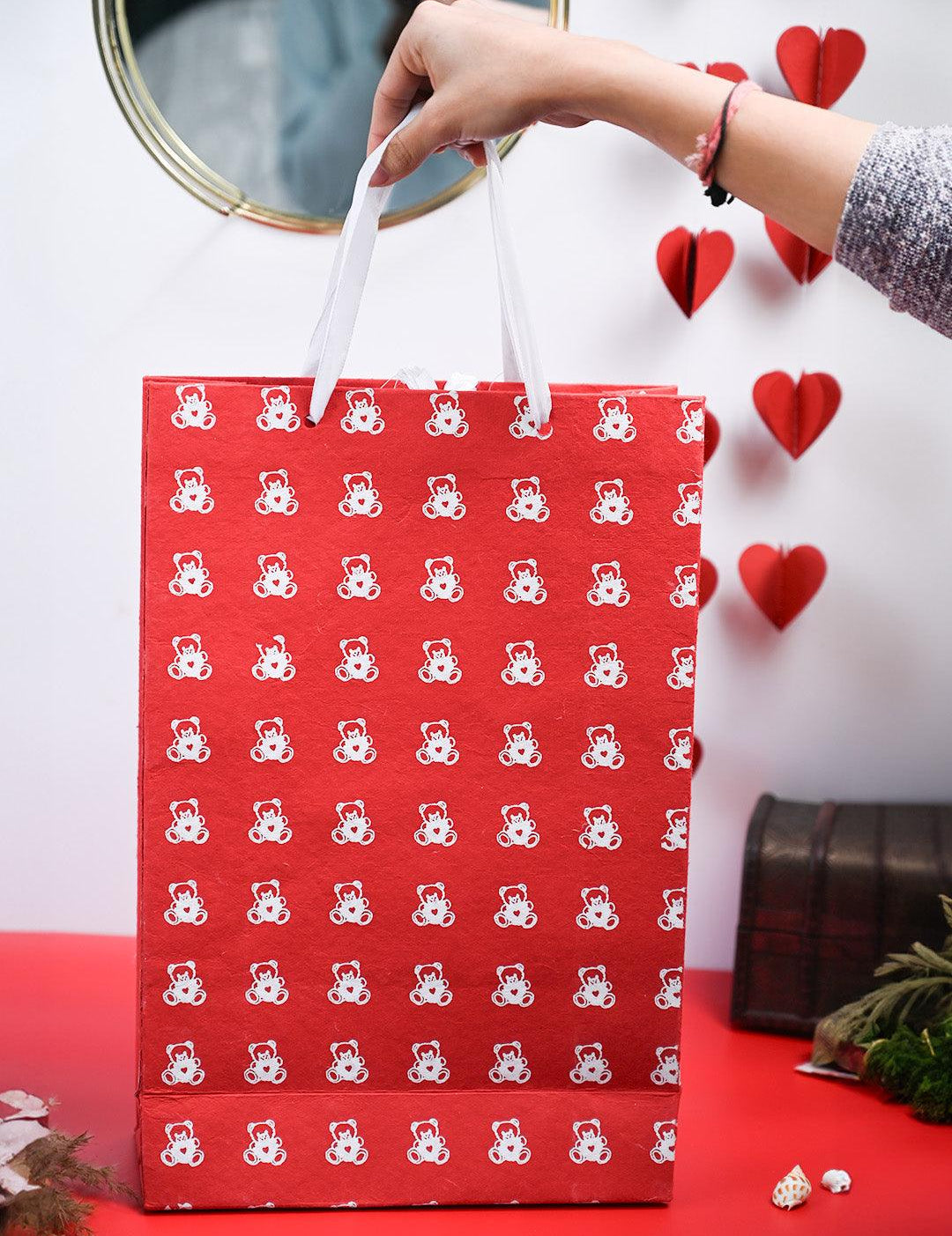 Valentine Gift Bag - Large Set Of 2 Pcs - MARKET99