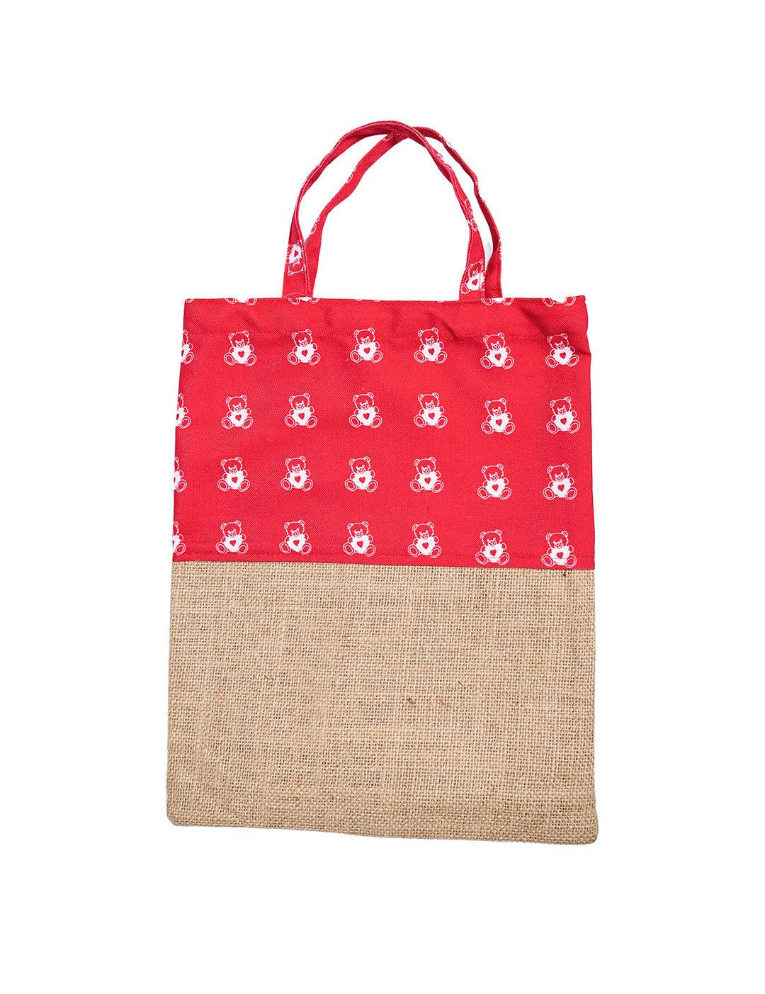 Valentine Gift Bag - Jute Fabric Bag - MARKET99