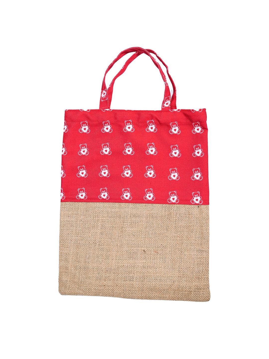 Valentine Gift Bag - Jute Fabric Bag - MARKET99