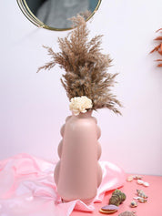 VON CASA Ceramic Peach Vase - MARKET99