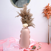 VON CASA Ceramic Peach Vase