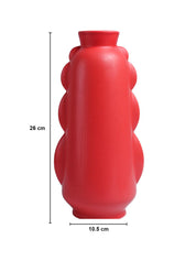 VON CASA Ceramic Red Vase - MARKET99