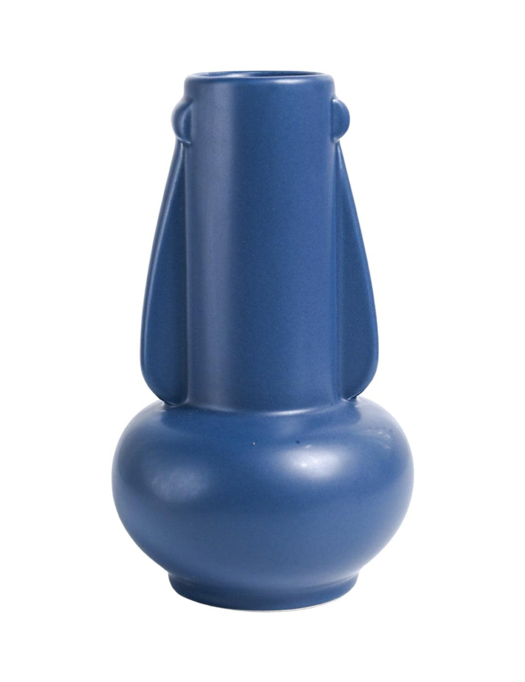 VON CASA Ceramic Blue Vase - MARKET99