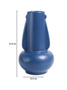VON CASA Ceramic Blue Vase - MARKET99