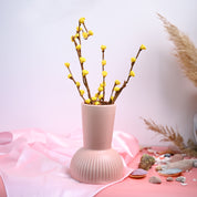 VON CASA Ceramic Peach Vase