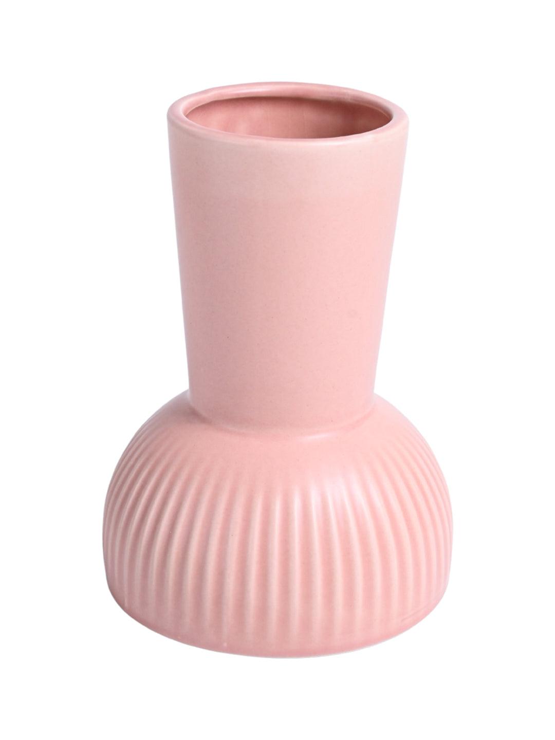 VON CASA Ceramic Peach Vase - MARKET99