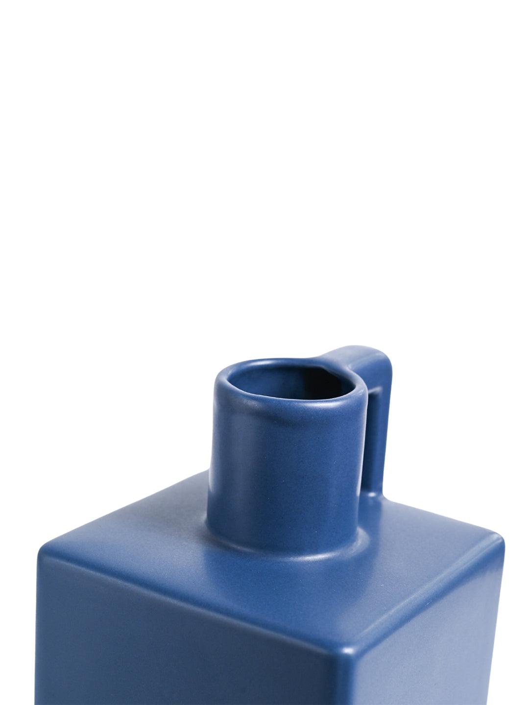 VON CASA Ceramic Blue Vase - MARKET99