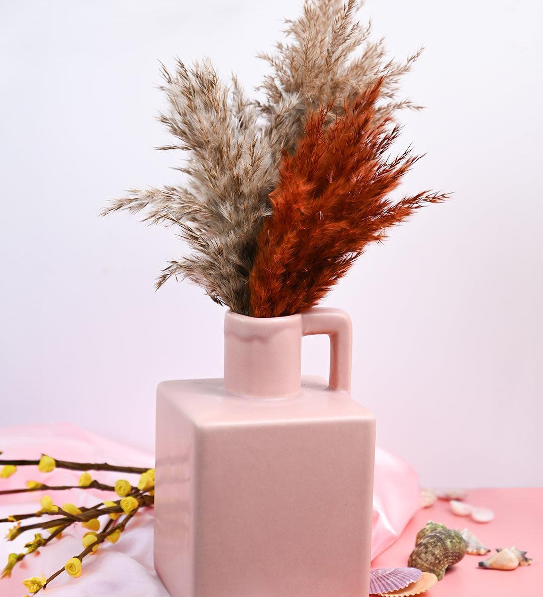 VON CASA Ceramic Peach Vase - MARKET99