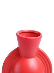 VON CASA Ceramic Red Vase - MARKET99