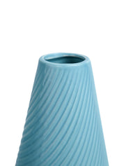 VON CASA Ceramic Sky Blue Vase - MARKET99