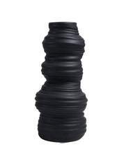 VON CASA Ceramic Black Vase - MARKET99