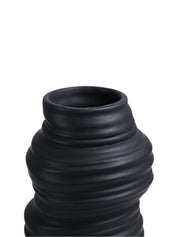 VON CASA Ceramic Black Vase - MARKET99