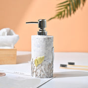 VON CASA Off White Soap Dispenser - 400Ml
