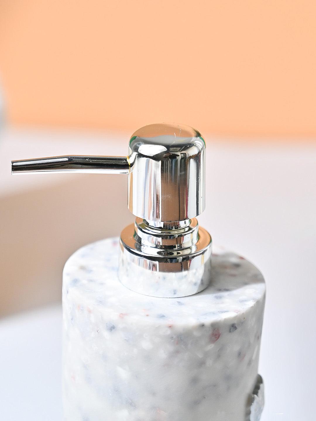 VON CASA Off White Soap Dispenser - 400Ml