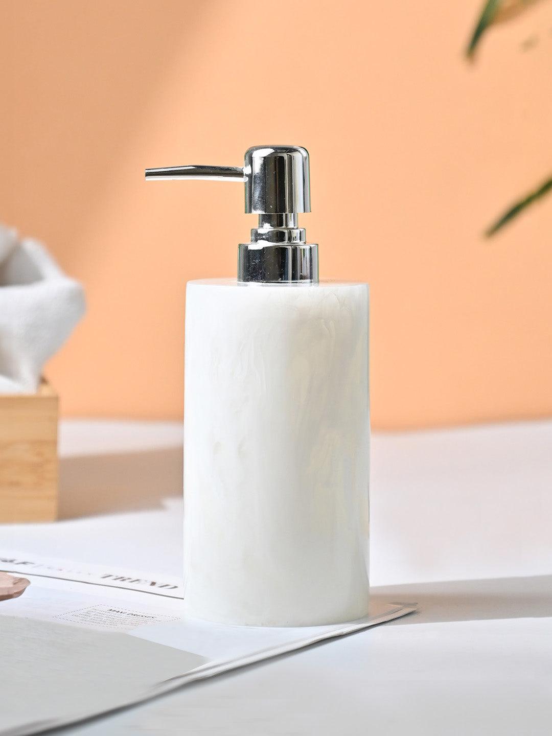 VON CASA White Soap Dispenser - 400Ml
