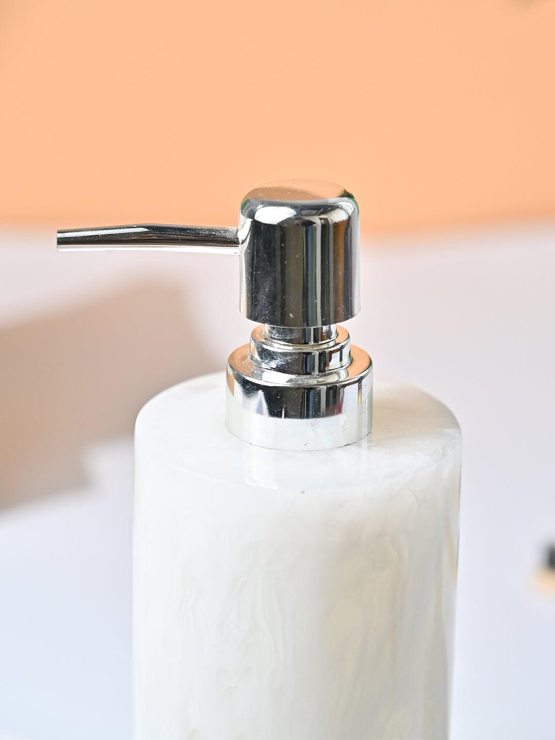 VON CASA White Soap Dispenser - 400Ml - MARKET99