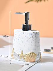 VON CASA Off White Soap Dispenser - 320Ml - MARKET99