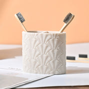 VON CASA Beige Toothbrush Holder - 400Ml