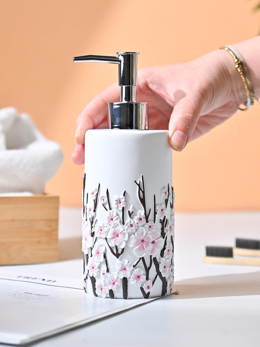 VON CASA White Soap Dispenser - 350Ml - MARKET99