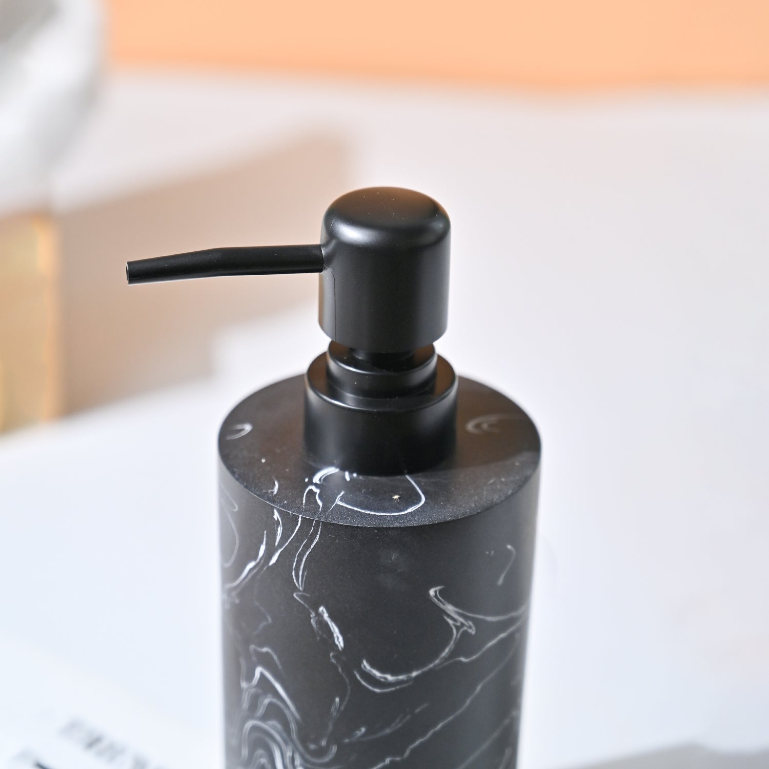 VON CASA Charcole Soap Dispenser - 200Ml