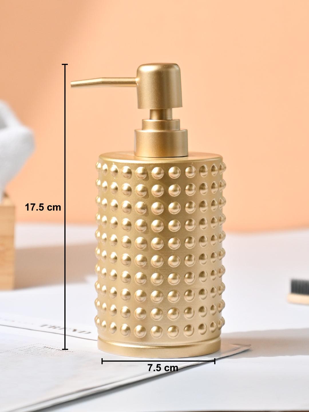 VON CASA Golden Soap Dispenser - 420Ml