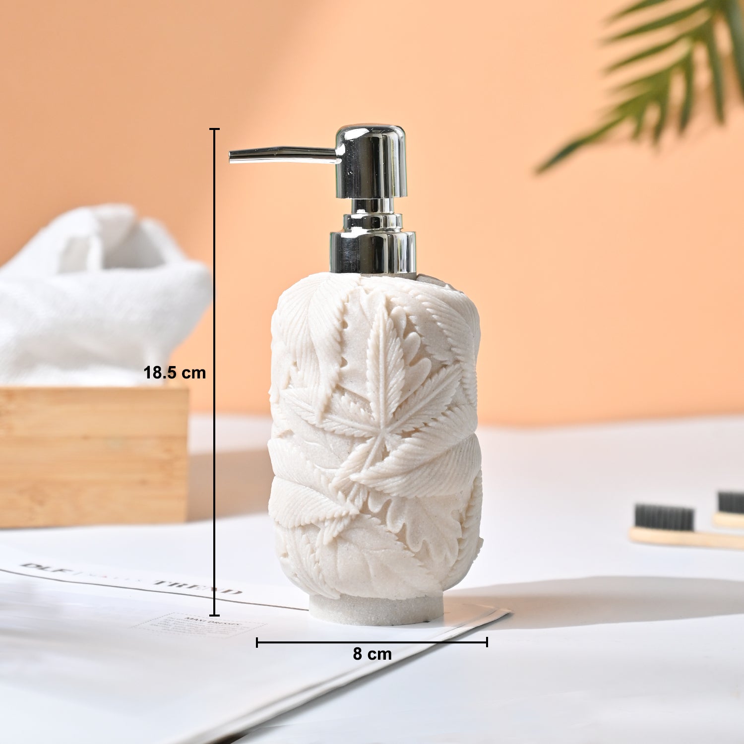 VON CASA Off White Bathroom - Set Of 2