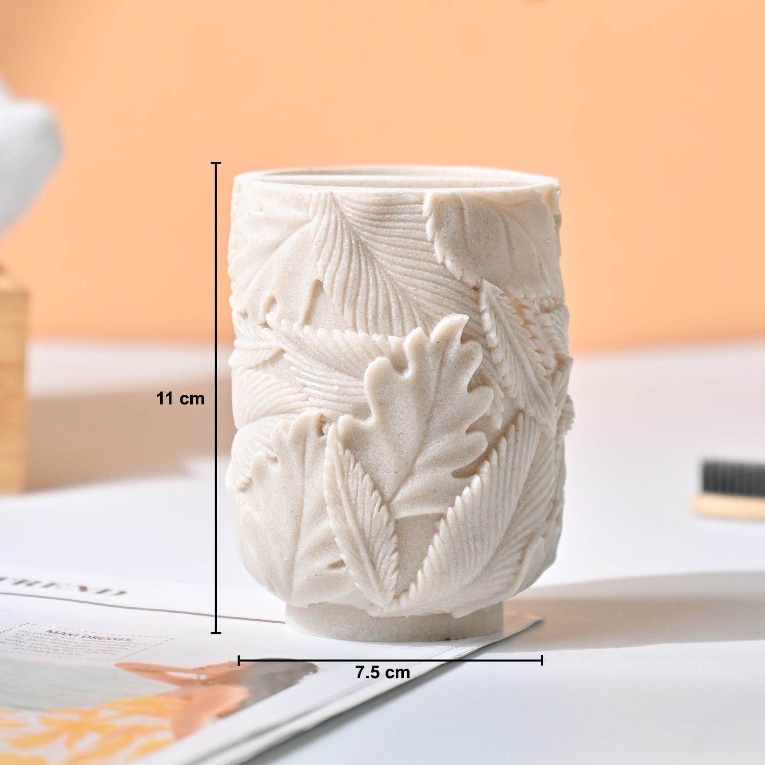 VON CASA Off White Bathroom - Set Of 2
