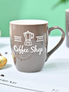 VON CASA Brown Mug (Coffee Shop) - 340Ml - MARKET99