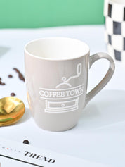 VON CASA Cream Mug (Coffee Town) - 340Ml - MARKET99