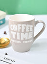 VON CASA Cream Mug (Coffee Time) - 340Ml - MARKET99