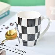 VON CASA Black & White Mug - 380Ml