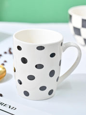 VON CASA Black & White Mug - 380Ml - MARKET99