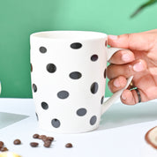 VON CASA Black & White Mug - 380Ml