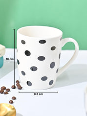 VON CASA Black & White Mug - 380Ml - MARKET99