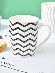 VON CASA Black & White Mug - 380Ml - MARKET99