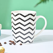 VON CASA Black & White Mug - 380Ml